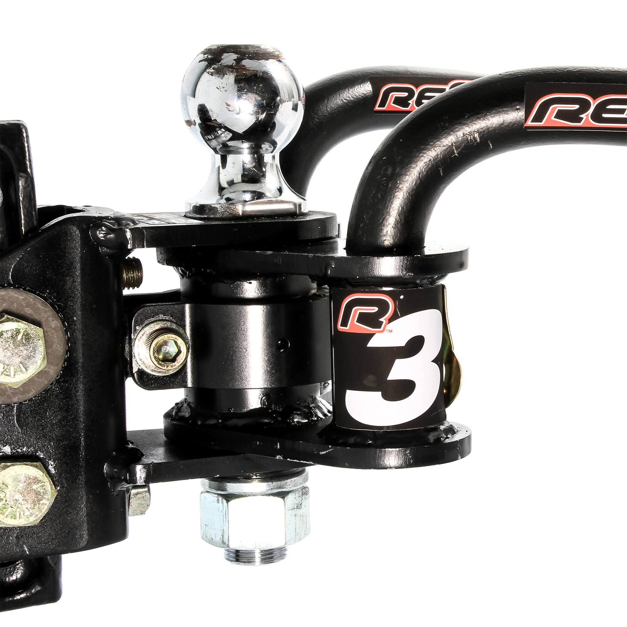 Alt View 6. Camco - Camco Eaz-Lift ReCurve R3 400Lb Weight Distribution Hitch, Sway Control, 48750 - Black.