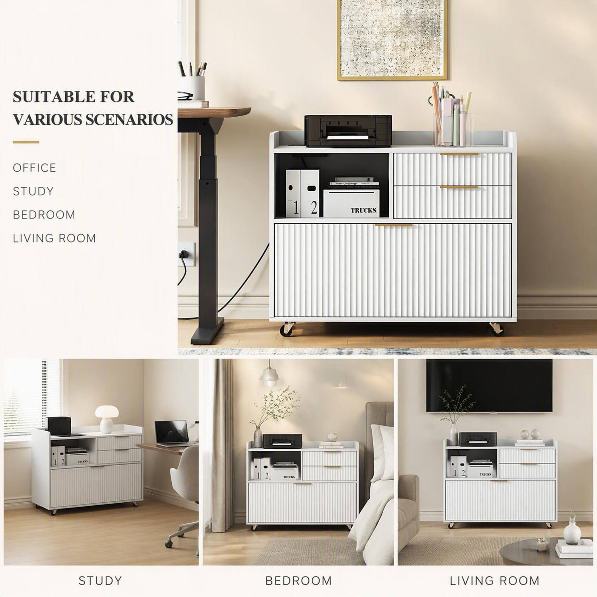 SUITABLE FOR VARIOUS SCENARIOS

OFFICE
STUDY
BEDROOM
LIVING ROOM

1
2
TRUCKS