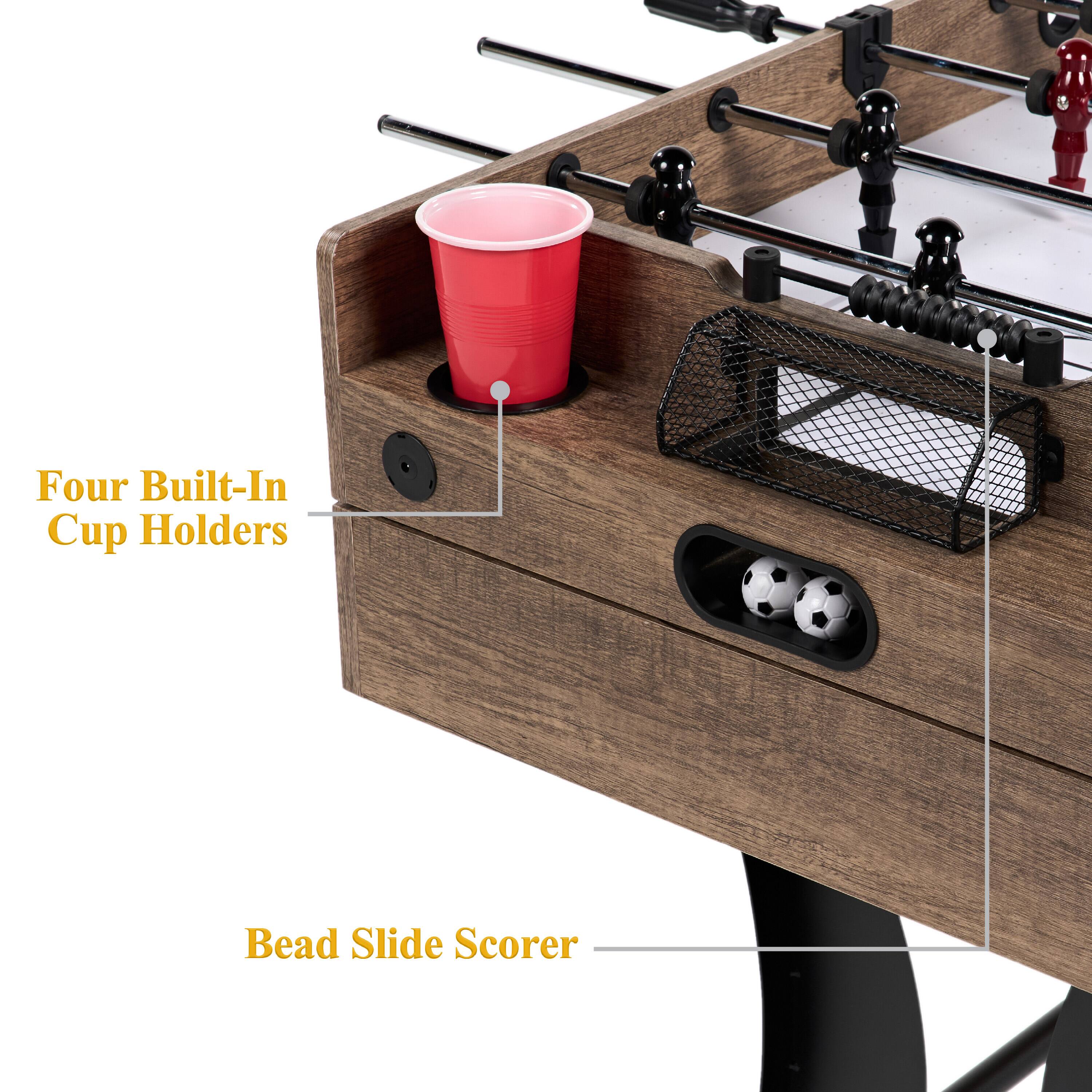 Four Built-In Cup Holders Bead Slide Scorer