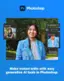 Ps Photoshop Original image Light blue suit x Generate Reference image Make instant edits with easy generative AI tools in Photoshop.
