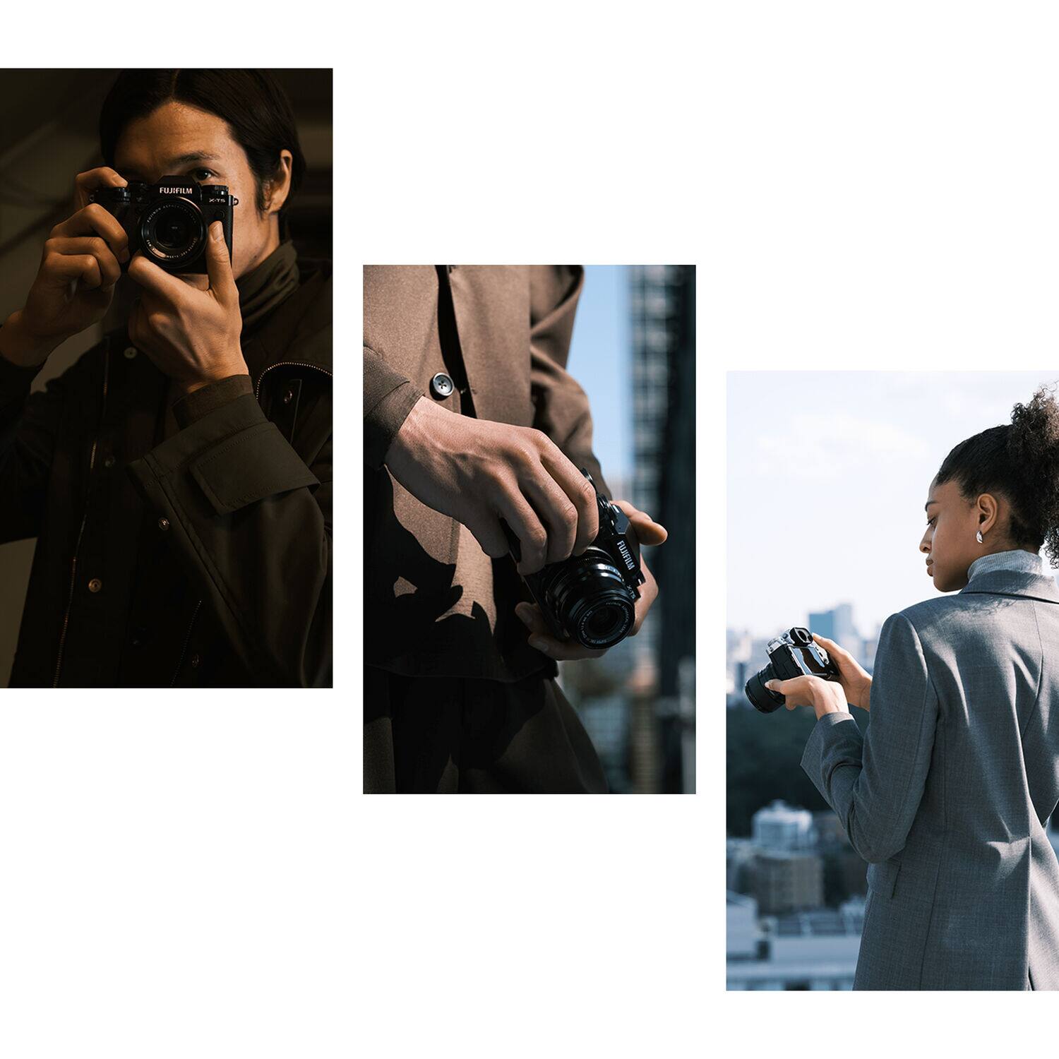 Alt View 4. Fujifilm - FUJIFILM XF 16-50mm f/2.8-4.8 R LM WR Lens + FUJIFILM X-T5 Mirrorless Camera - Silver.