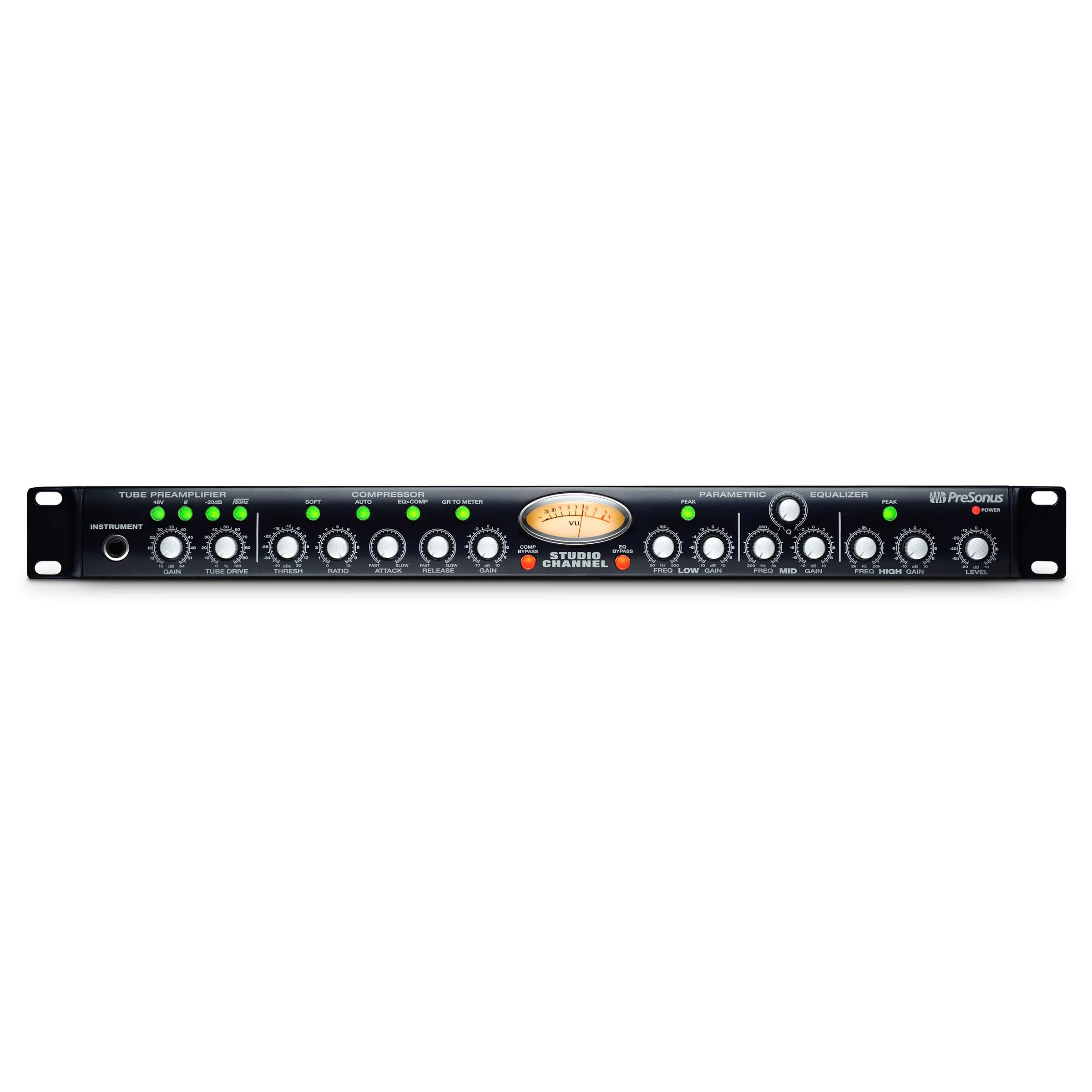 TUDE PREAMPLIFIER  
- - somc  
- F Cr COMPR SSON  
- A adiddas 1  
- I Sohl  
- SO AIOC :  
CAm PARAMETRIC EQUALIZER  
LIR - -- VS PreSonus I RWU ..  
cadetele tatede  
STUDIO CHANNEL COO LOW  
FROO E GANT  
LM - TOHE