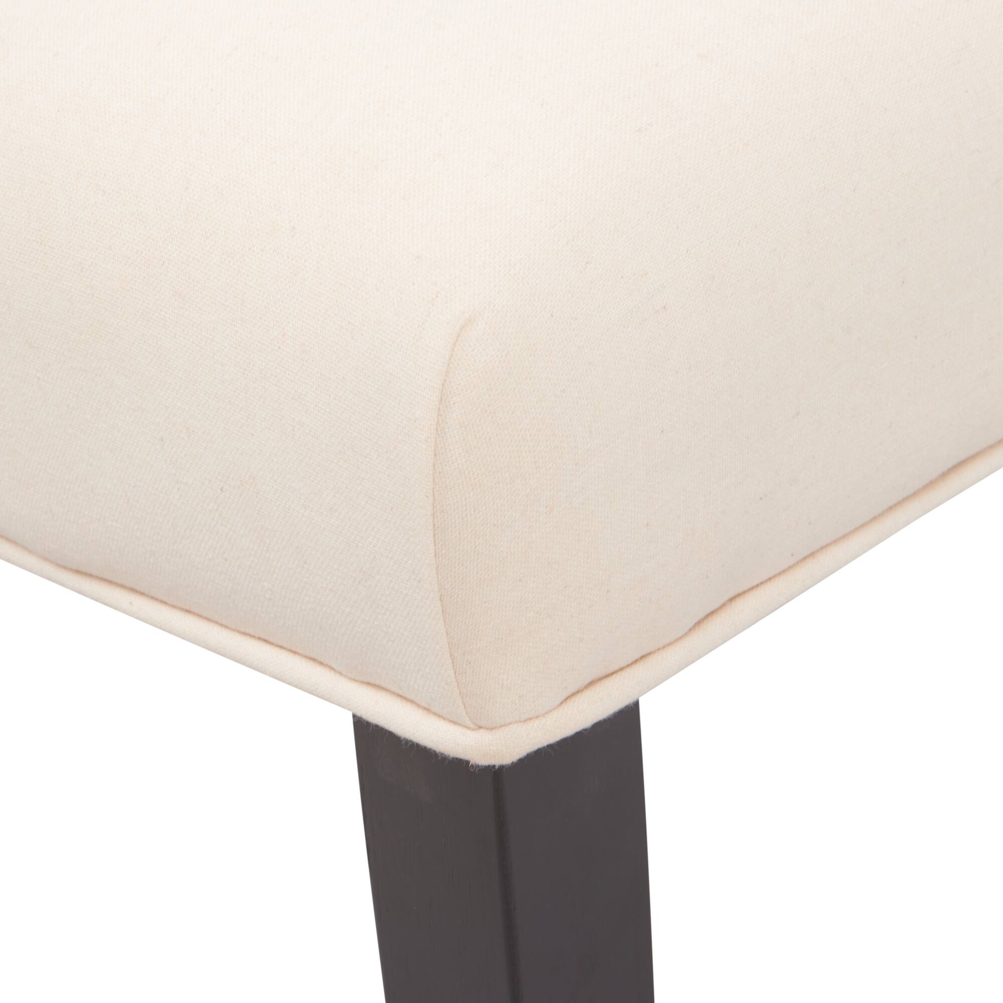 Alt View 2. Finch - Finch Provence Tufted Dining Chair, Set of 2, Beige - Beige.