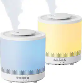 FINEAK - 3-in-1 Top-Fill Cool Mist Humidifier & Essential Oil Diffuser - White