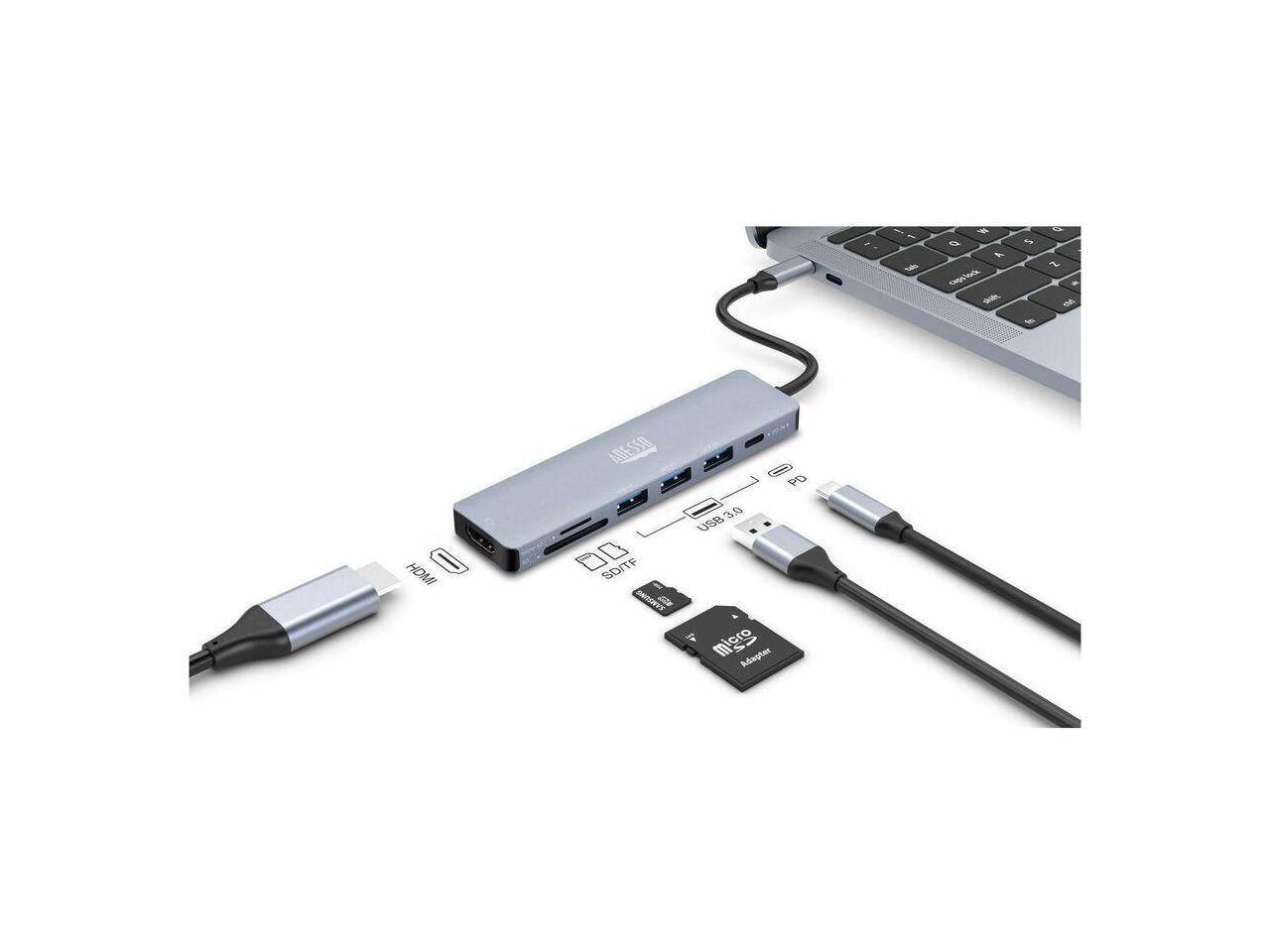 - I 2 f d a A apota Sritn, f & 2 - on MESSO HDMI SD/TF ANTIWYS 20 3.0 UsB m'ero Sdagher