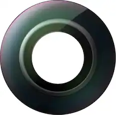 Front. Insta360 - X5 Replacement Lens Kit - Black.