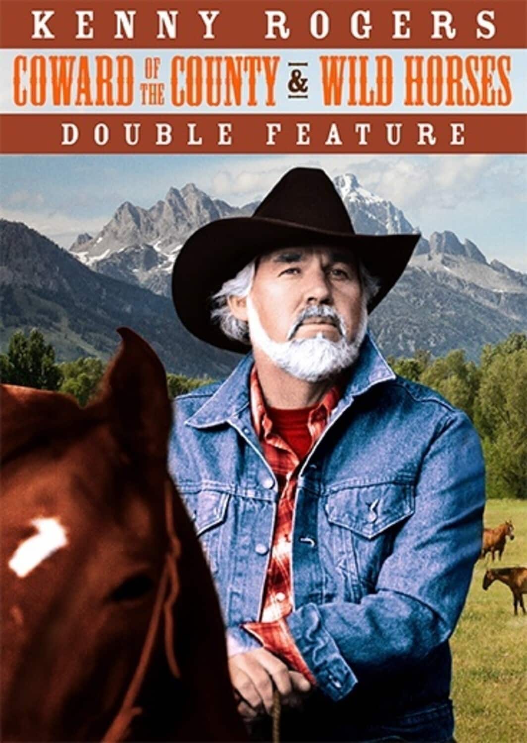 Kenny Rogers Double Feature (Coward of the County / Wild Horses)  - DVD