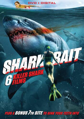 Front. Shark Bait: 6 Killer Shark Films   - DVD.