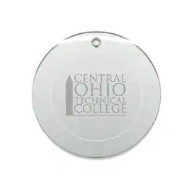 Jardine - Central Ohio Technical College 3'' Round Glass Ornament - Multicolor