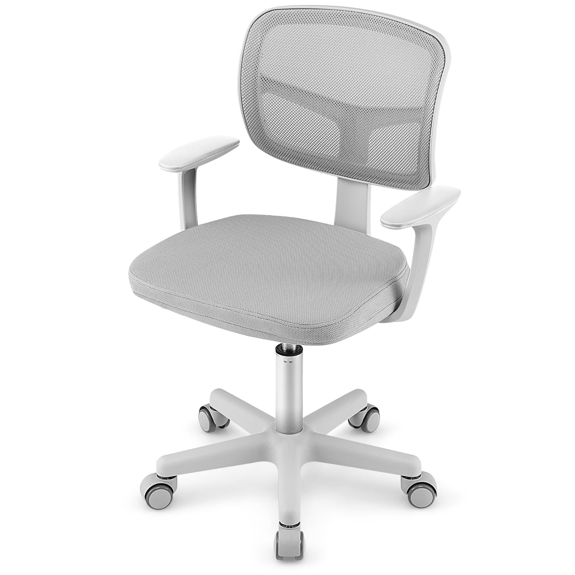 Alt View 9. Gymax - Gymax Kids Desk Chair Adjustable Height Children Study Chair w/ Auto Universal Casters Gray - Gray.