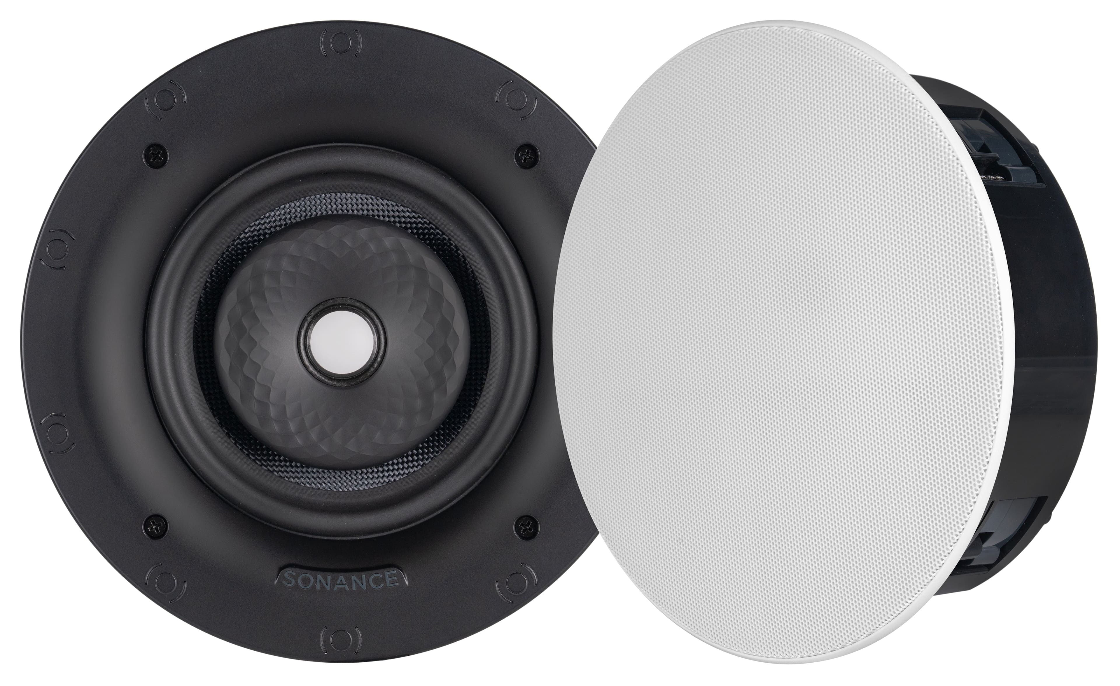 Sonance - VX66R TL - Visual Experience Series 6.5" 2-Way Thinline In Ceiling Speakers (Pair) - Paintable White