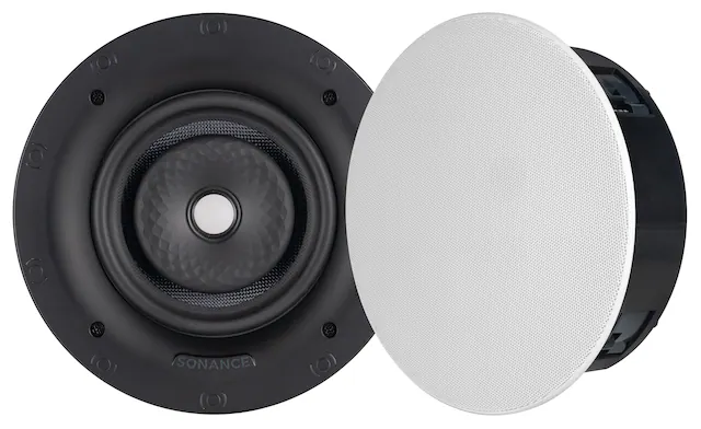 Sonance - VX66R TL - Visual Experience Series 6.5" 2-Way Thinline In Ceiling Speakers (Pair) - Paintable White