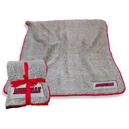 Logo Brands - Louisville Cardinals 50" x 60" Frosty Fleece Team Blanket - Gray
