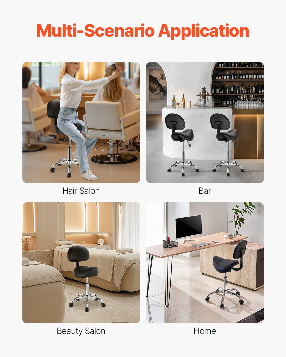 Multi-Scenario Application
Hair Salon
Bar
Beauty Salon
Home