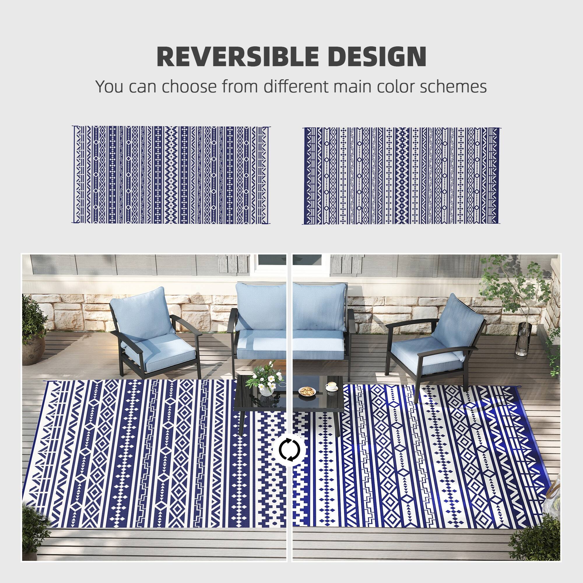REVERSIBLE DESIGN
You can choose from different main color schemes