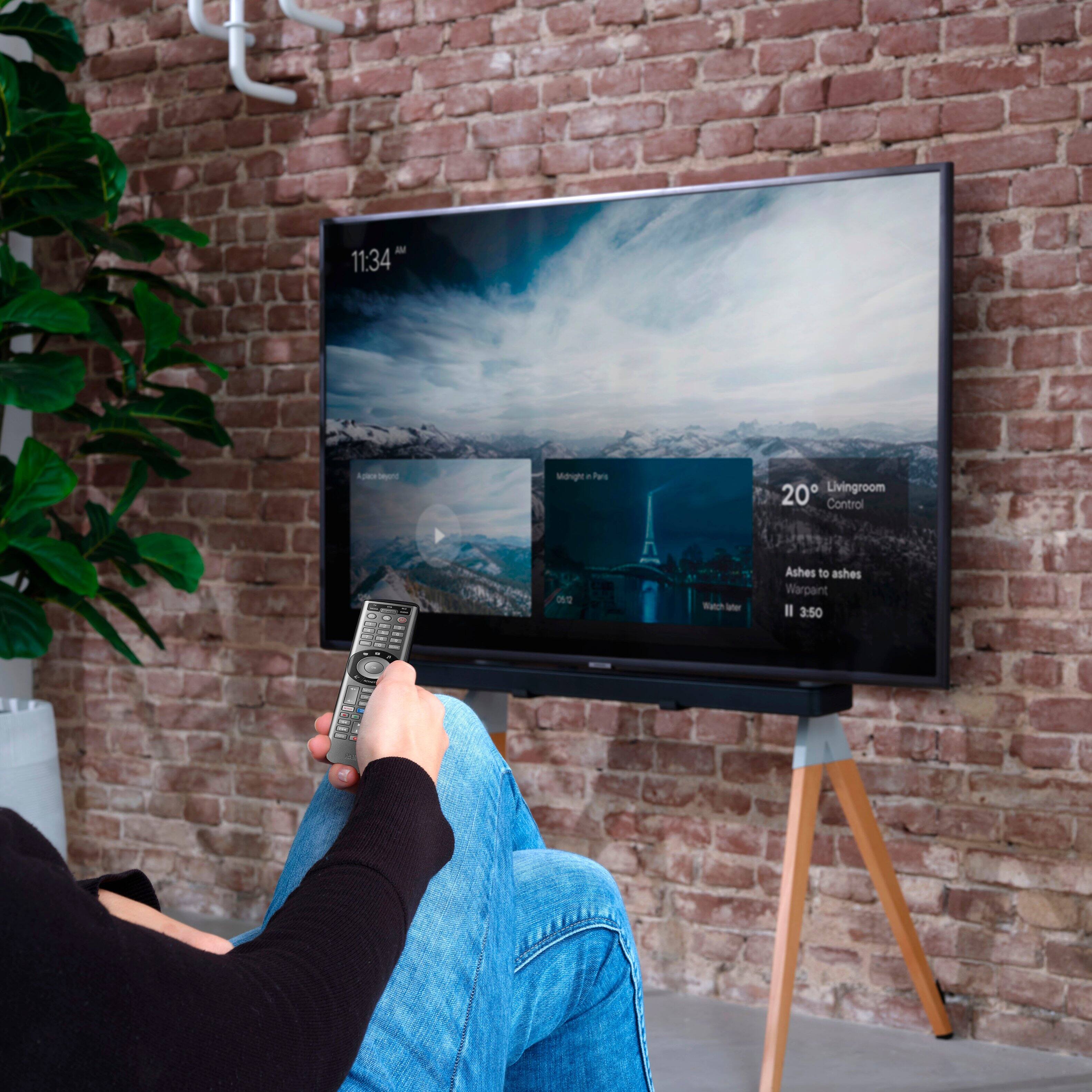 The text on the image reads: "IN 11:34 - - vanghe a Pars 20 Livingroom Control - - I -  -ED -a Ashes to ashes Warpant Il 3:50".