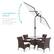 THE PERFECT 45° ANGLE
Enjoy more shade as you adjust the canopy to block the sun all day long