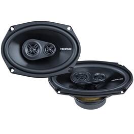Memphis Car Audio - Memphis Audio SRX693V Street Reference Series 6x9" 3-Way Coaxial Speakers - Pair - Black/Gray