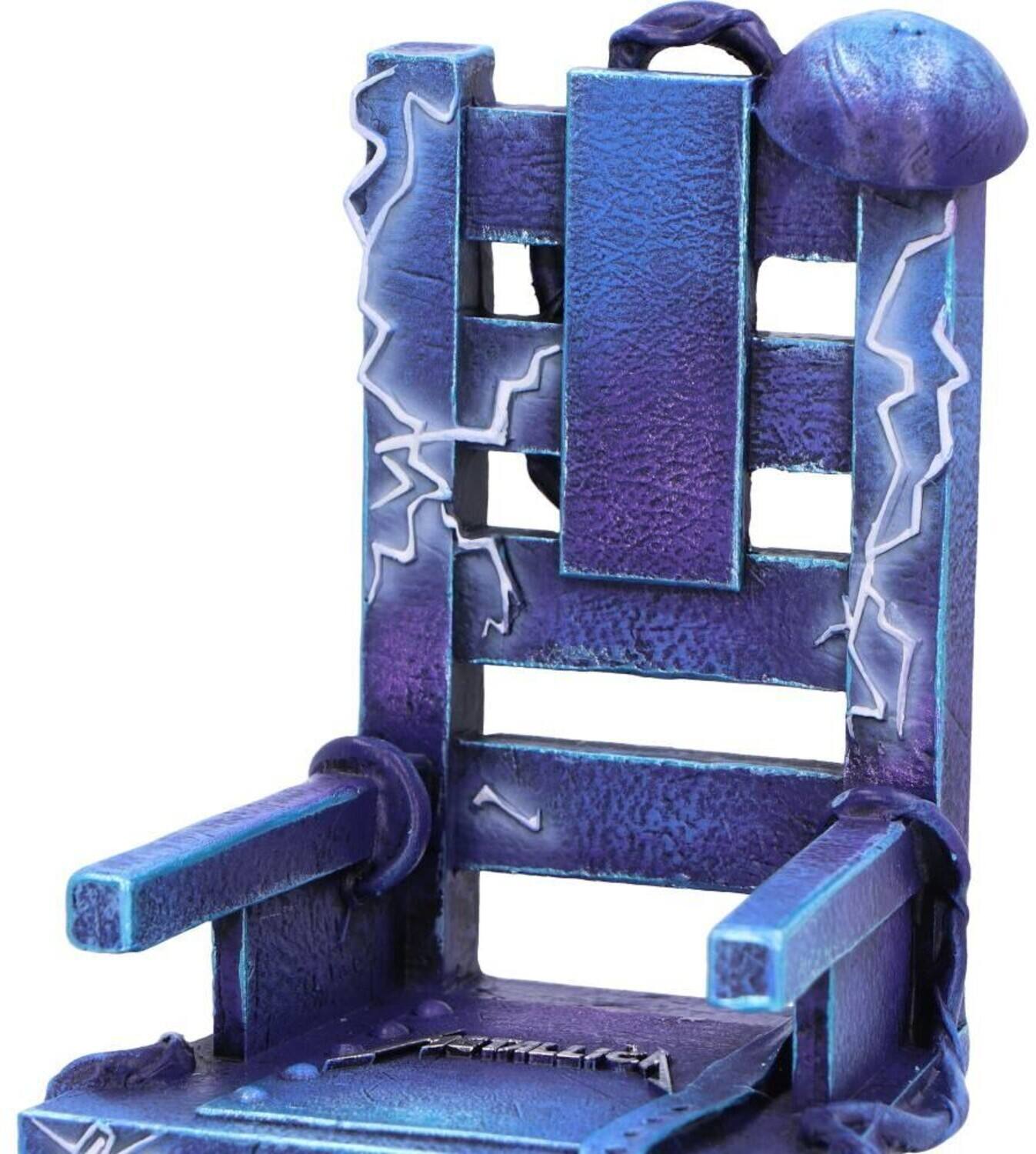 Alt View 3. PopMarket - Metallica - Metallica - Ride the Lightning - Blue Chair Figurine   - COLLECTIBLES - Multicolor.