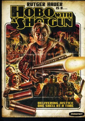 Front. Hobo With a Shotgun   - DVD.