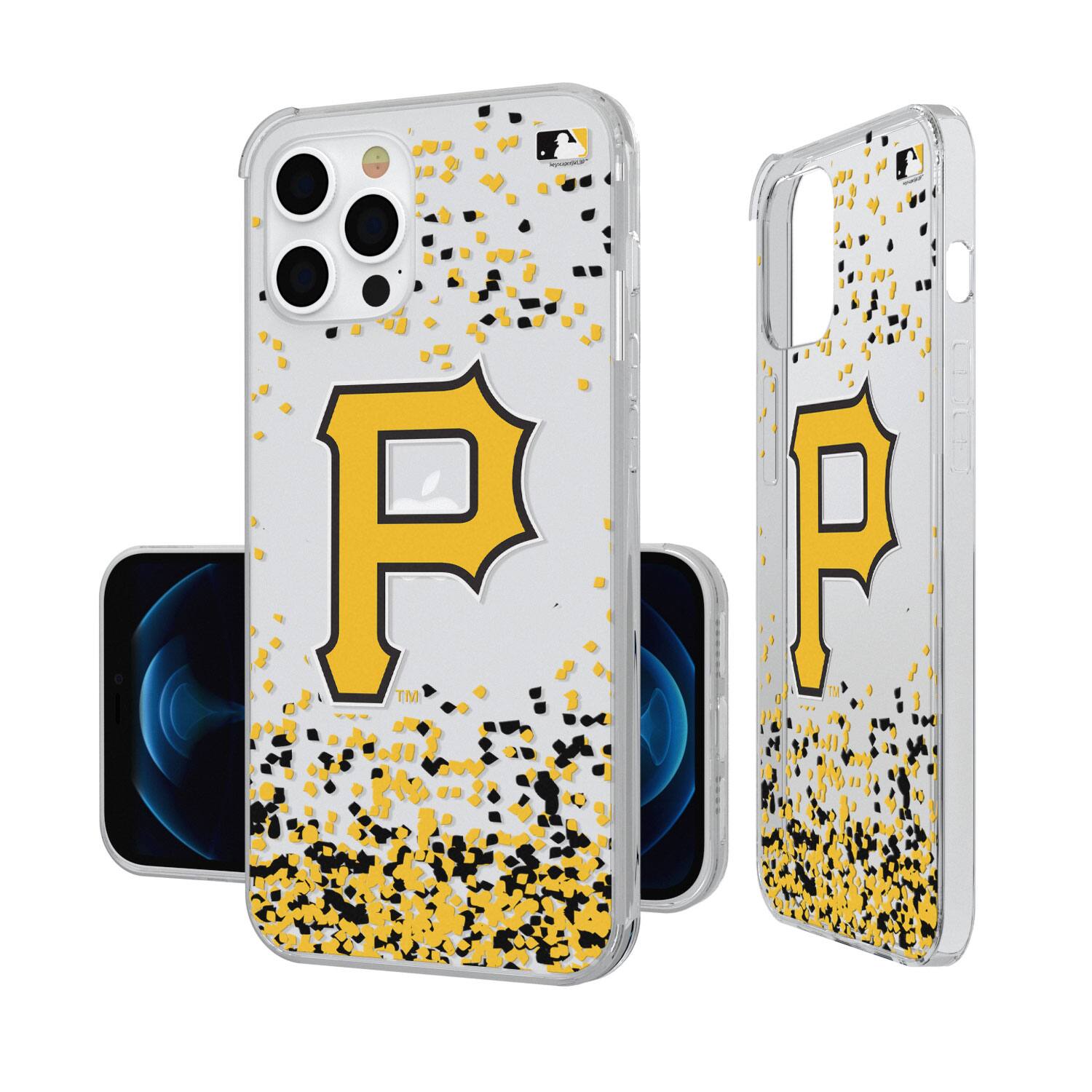 Keyscaper - MLB - Pittsburgh Pirates iPhone Confetti Design Clear Case - 13 Pro - Multicolor price history on PriceWatchPro