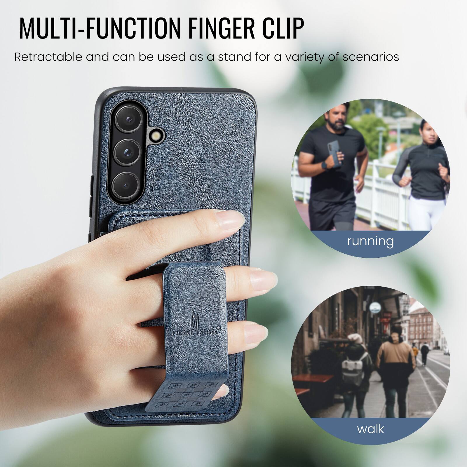 MULTI-FUNCTION FINGER CLIP

Retractable and can be used as a stand for a variety of scenarios

running

walk