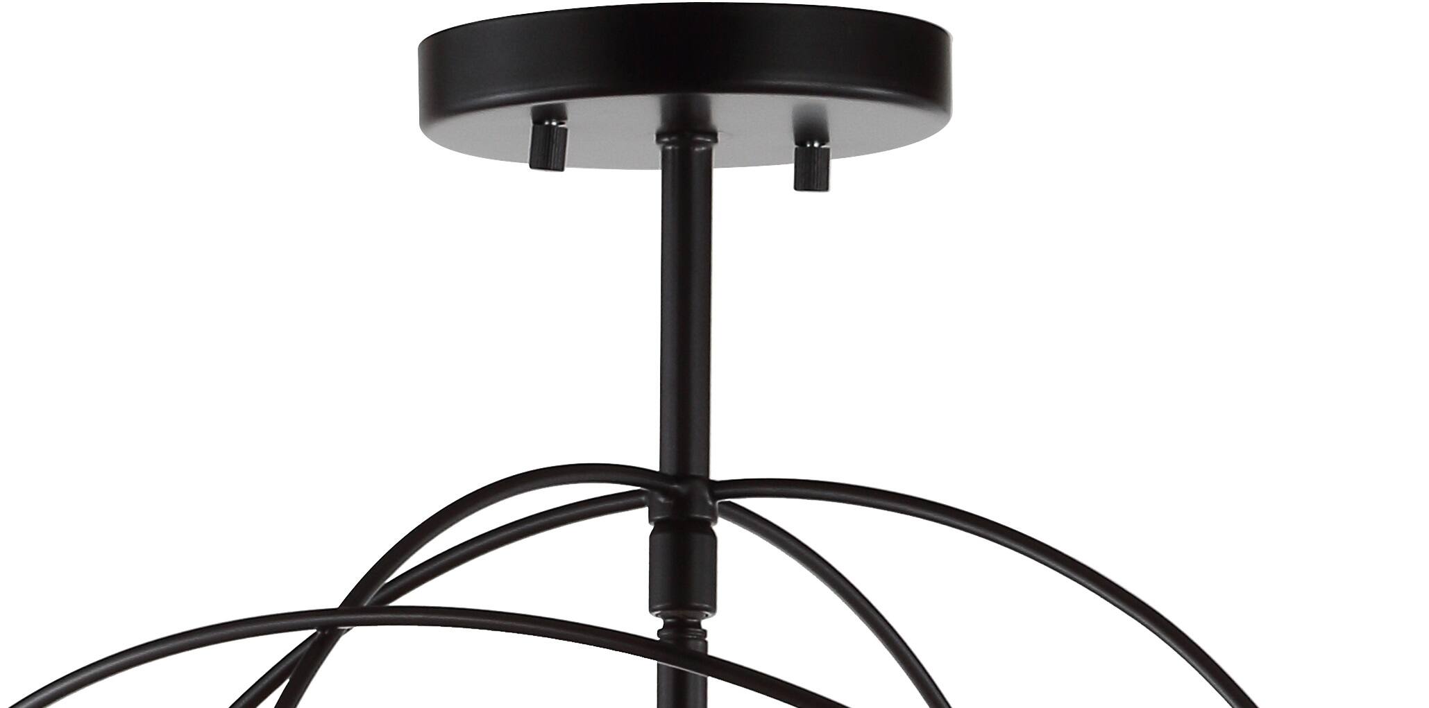 Alt View 4. Jonathan Y - Alma 12" Metal LED Flush Mount, Oil Rubbed Bronze - Oil Rubbed Bronze.