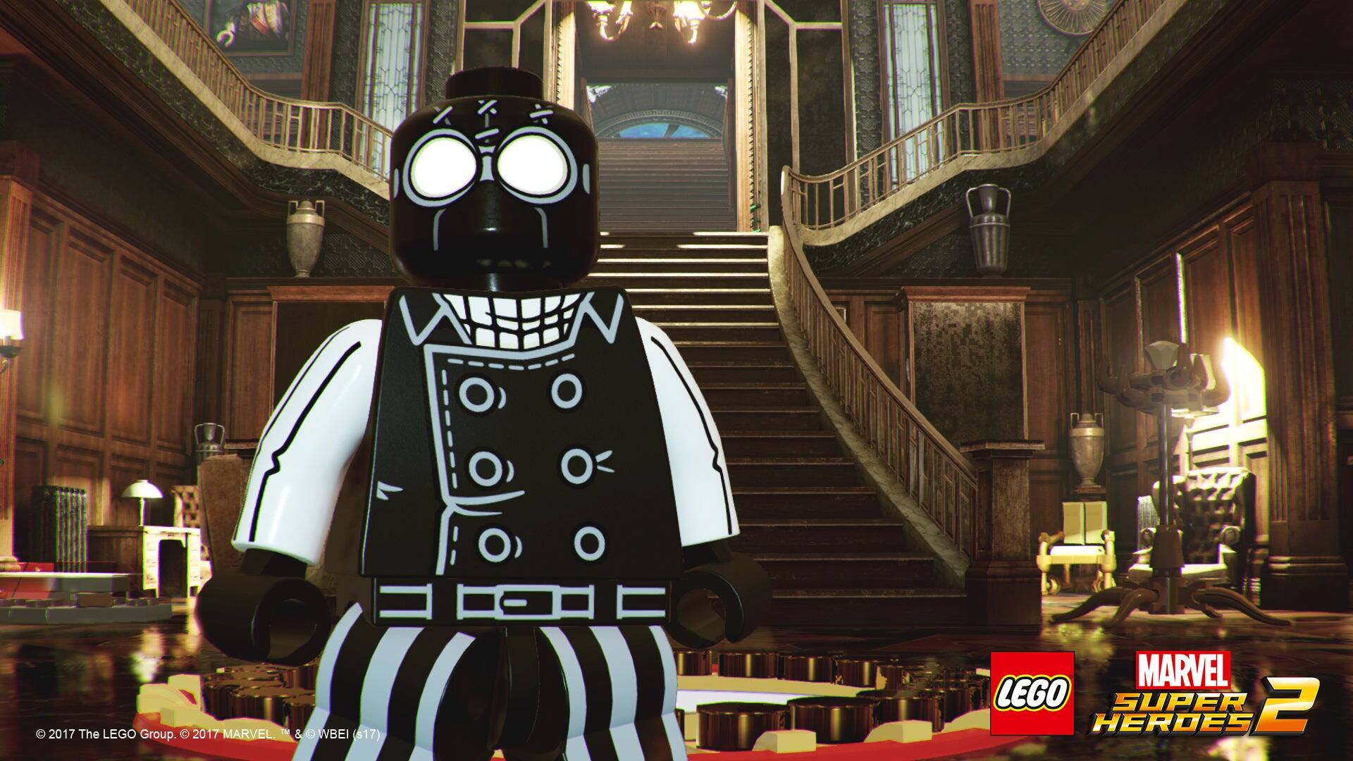 2017 The LEGO Group. © 2017 MARVEL. TM & © WBEI. MARVEL LEGO SUPER HEROES 2