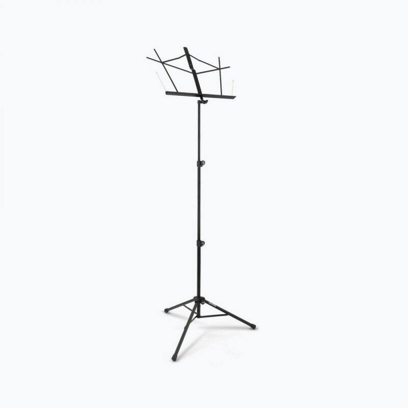 Alt View 1. On Stage Stands - On-Stage SM7222BB Tripod-Base Sheet Music Stand with Bag (Portable, Folding Sheet Music Setup, Adjustable Height and - Black.