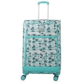 Tommy Bahama - Palm Print 30" Expandable Softside Spinner - Aqua