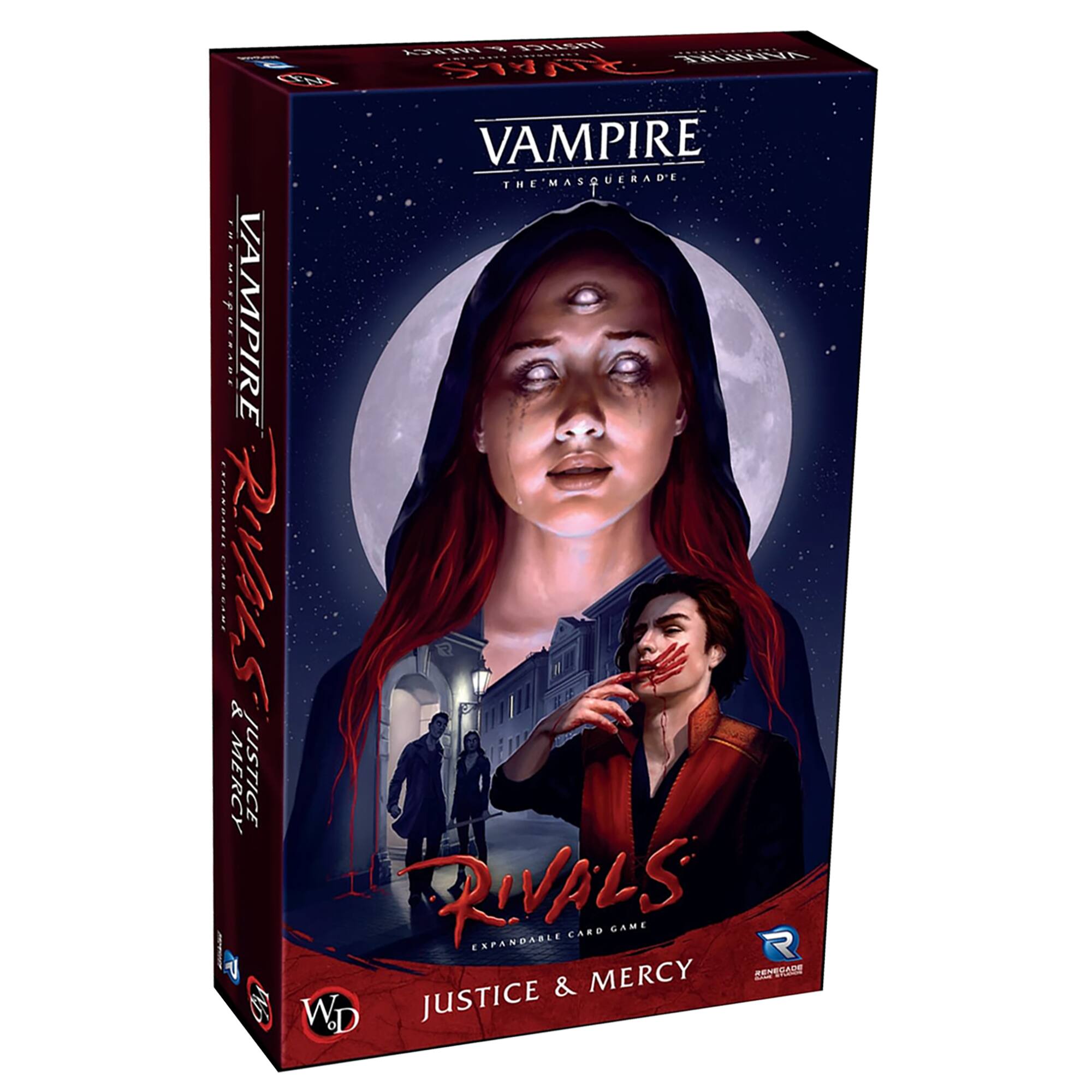 VAMPIRE: THE MASQUERADE  
RIVALS  
EXPANDABLE CARD GAME  
JUSTICE & MERCY  
2013  
PRODUCT #6 WD