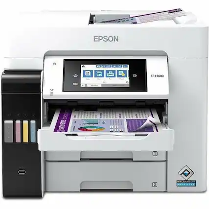 EPSON 1167 CS 7 ST-C5000
Y M 8 1 2
PRECISIONCORE HEAT FREE