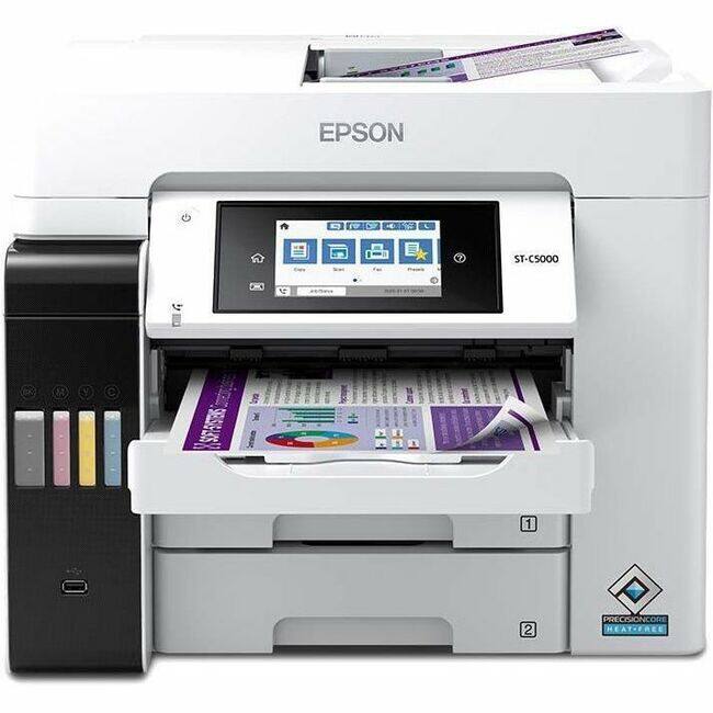 EPSON 1167 CS 7 ST-C5000  
Y M 8 1 2  
PRECISIONCORE HEAT FREE
