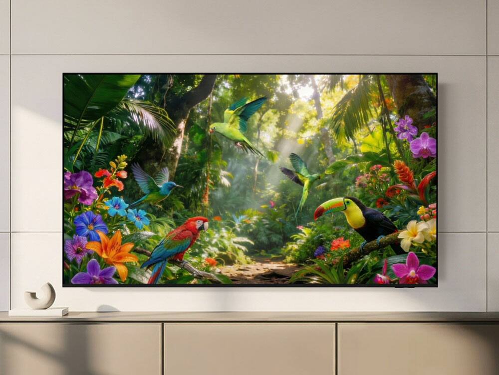 Alt View 30. Samsung - 55" Class S95H OLED 4K UHD SmartVision AI Smart Tizen TV (2026) - Slate Black.