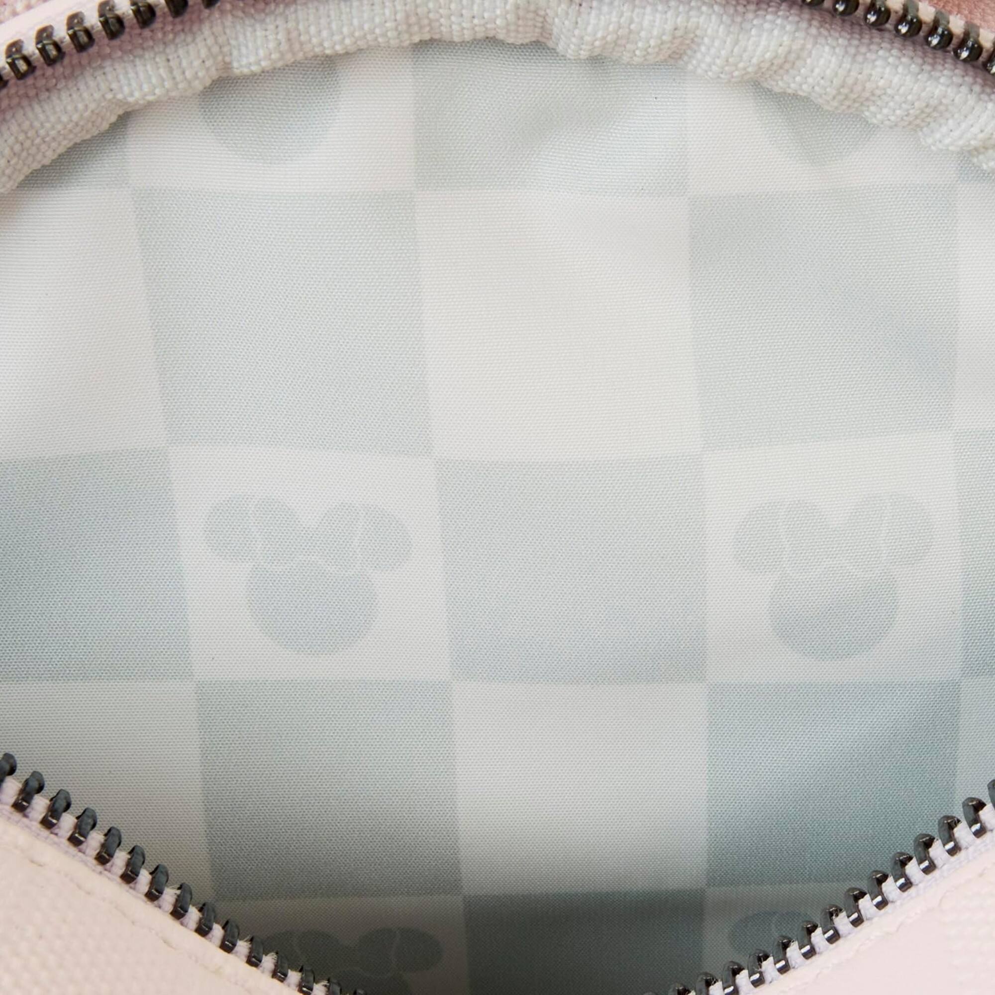 Alt View 4. LoungeFly - Loungefly Minnie Mouse Mini Checkered Texture Backpack Crossbody Bag - Multicolored.