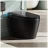 Koligey - Smart Toilet With Advance Bidet And Auto-open Lid, Soft-closing Heat Seat, Tankless Auto Dual Flush, Massage Clean - Black