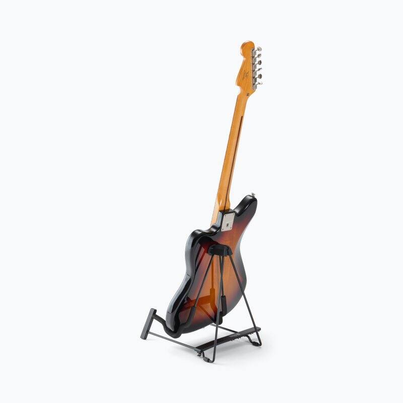 Alt View 2. On Stage Stands - On-Stage GS7655 Folding A-Frame Guitar Stand,Black - Black.