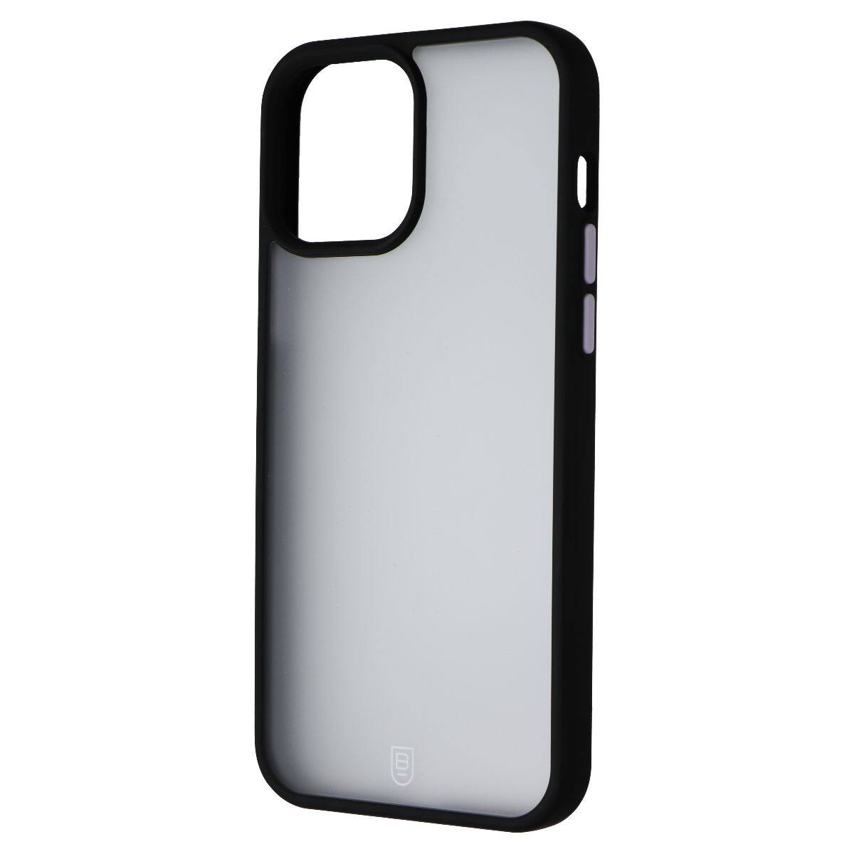 Front. BodyGuardz - BodyGuardz Elements E13 Hard Case for iPhone 13 Pro Max - Black - Black.