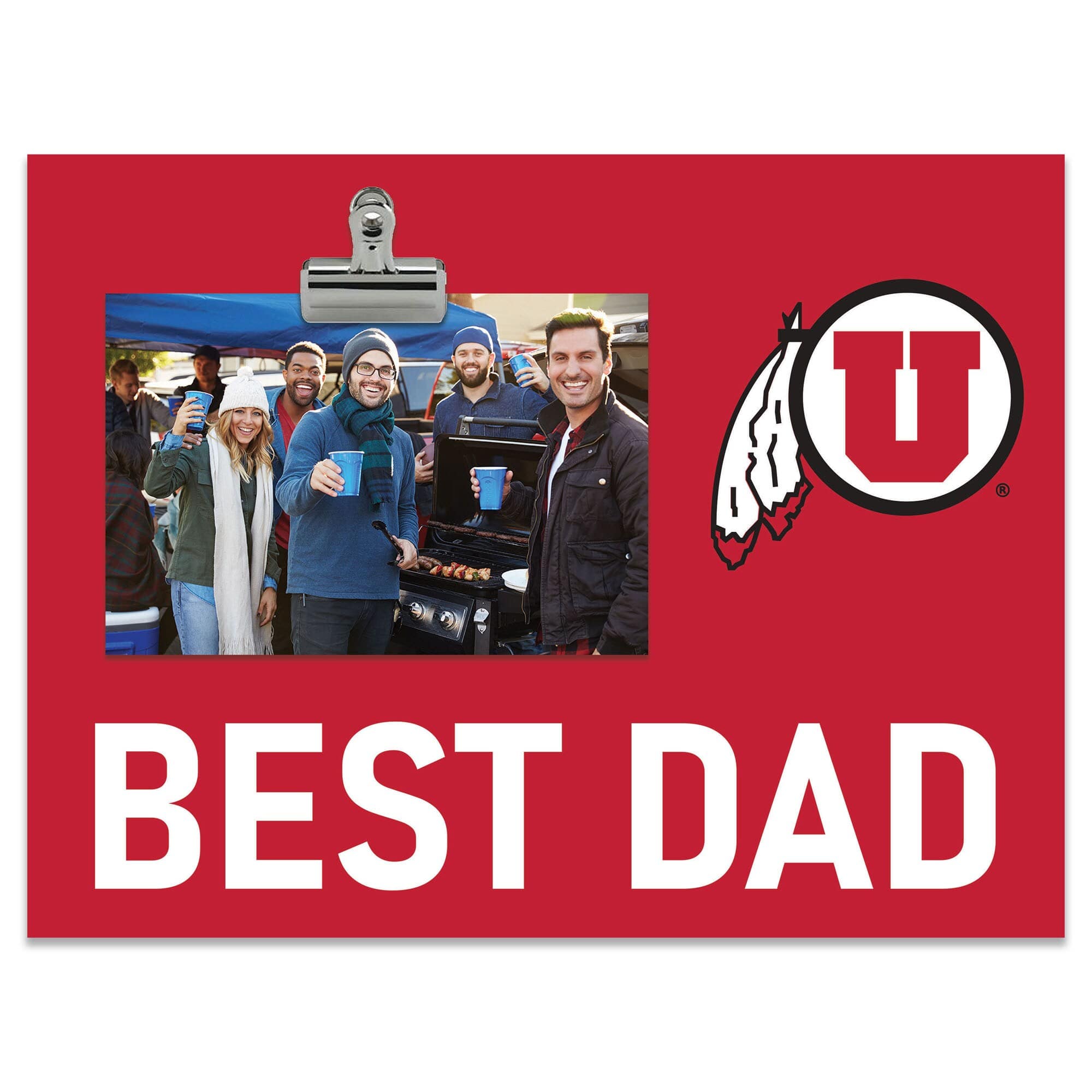 "Fan Creations - Utah Utes 8"" x 10.5"" Briteline Best Dad Clip Frame - Multicolor" price history on PriceWatchPro