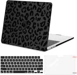 mosiso - For MacBook Air 13 inch Case 2026-2022 M5 A3449 M4 A3240 M3 A3113 M2 A2681, Pattern Case&Keyboard Cover&Screen Film - H410