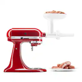 KitchenAid - Sausage Stuffer Kit - KSMSSA - White