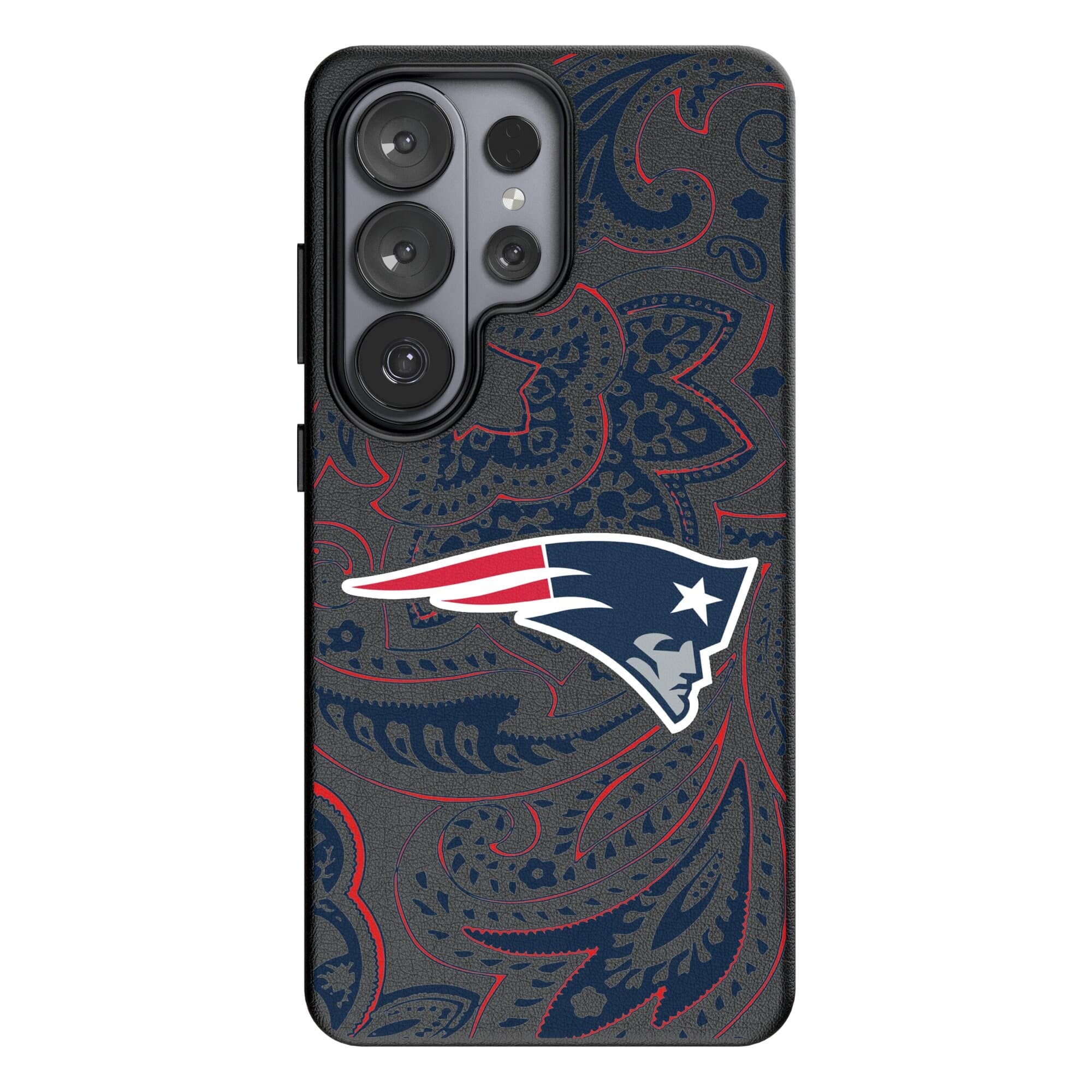 Keyscaper - NFL - New England Patriots - Paisley Galaxy Magnetic Bump Case - S25 Plus - Black price history on PriceWatchPro