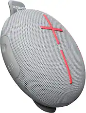 Front. Ultimate Ears - MINIROLL Ultra-Portable Waterproof Bluetooth Speaker with 131 ft Range - Revive Gray.
