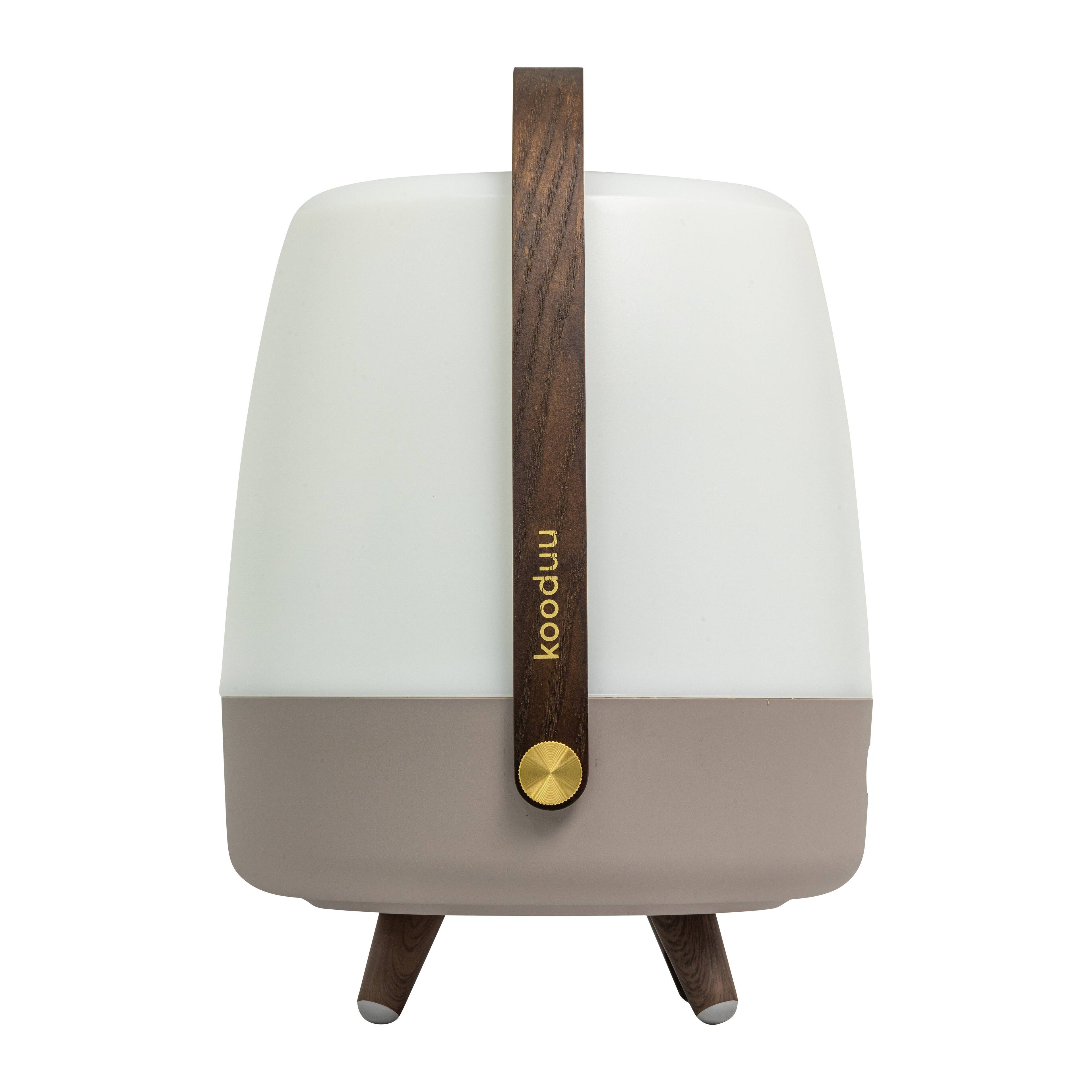 Alt View 5. Kooduu - Lite Up Play- Earth Lamp, Cordless rechargeable indoor/outdoor speaker Lamp, Sound by JBL.
