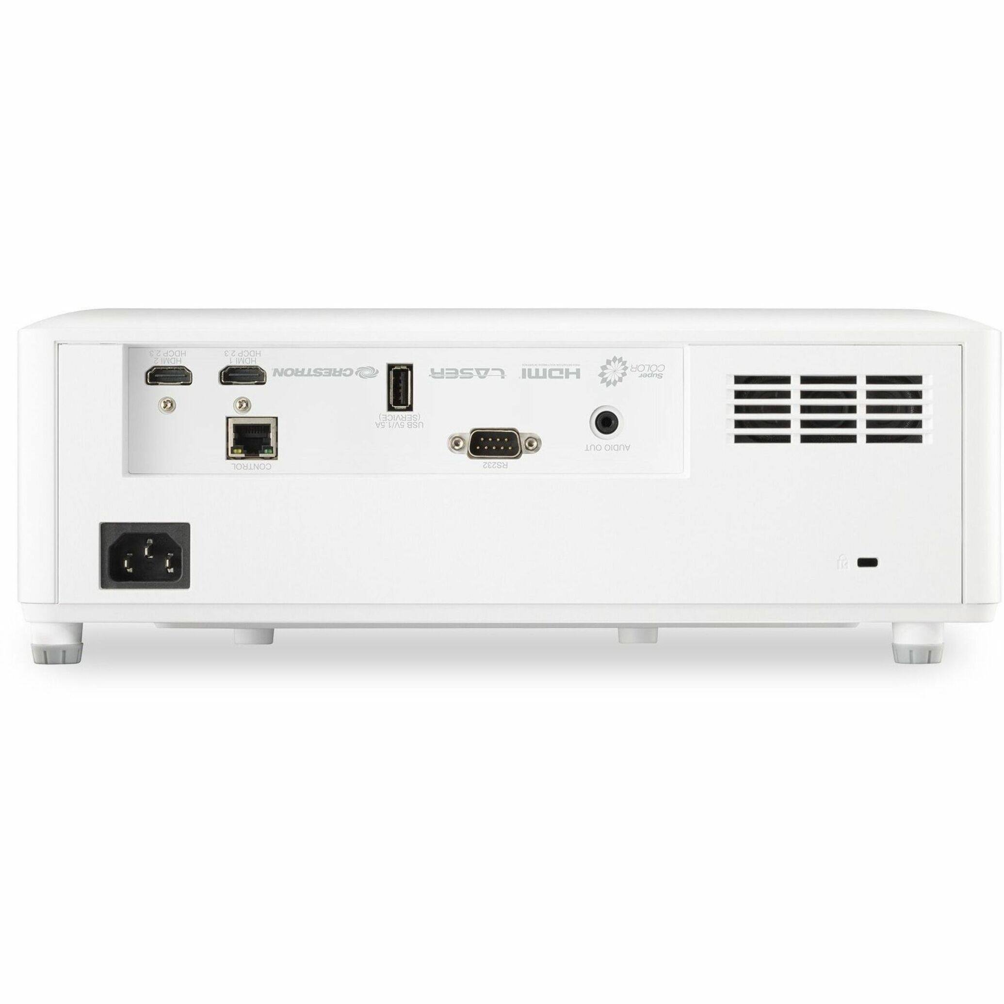 The text on the image reads "Crestron Laser IWCH - 2 Lins no Dionys Sleeno".