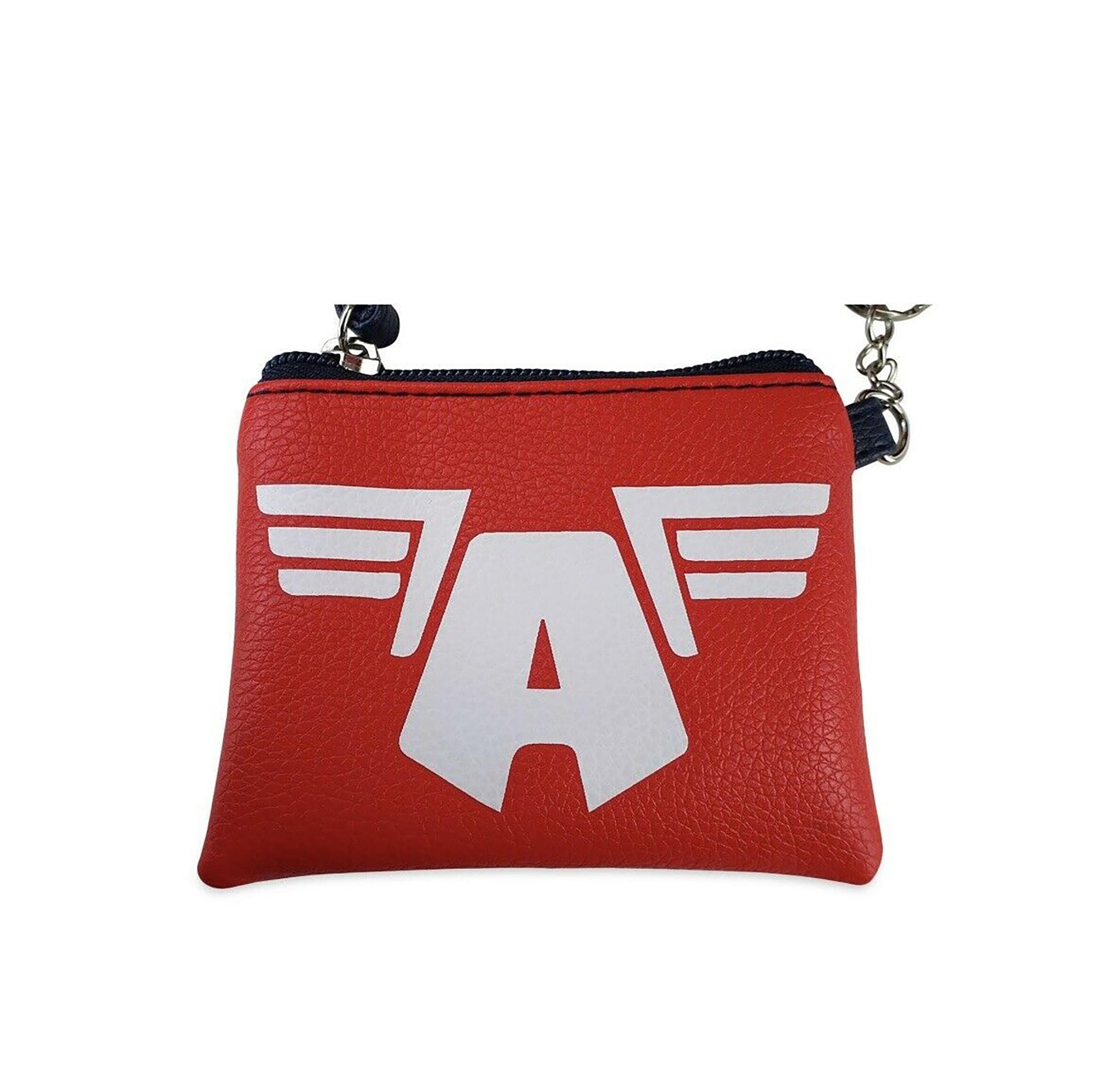 Alt View 10. Marvel - Marvel Captain America Bear 10 Inch Pleather Backpack w/ Coin Purse - Blue.