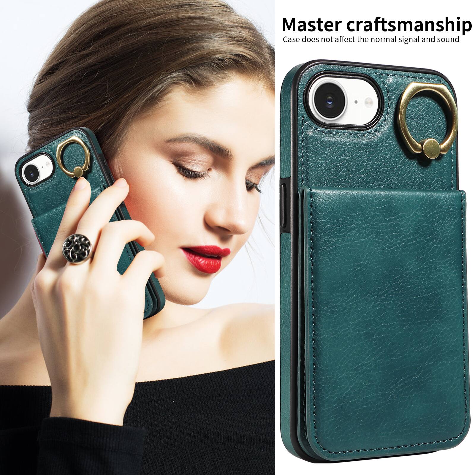 Master craftsmanship  
Case does not affect the normal signal and sound