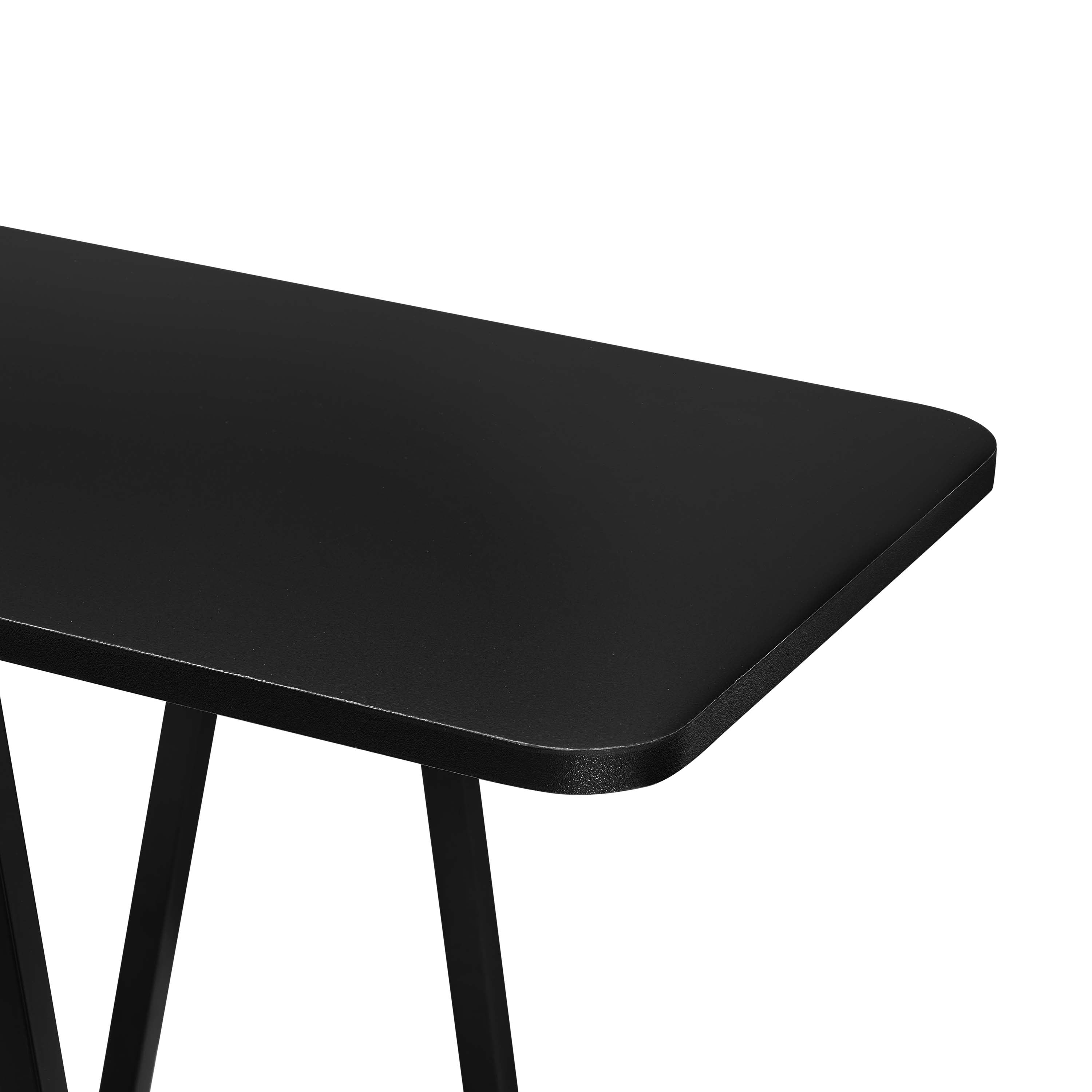 Alt View 1. Manhattan Comfort - Celine Contemporary Modern 47" Console Table - Black.