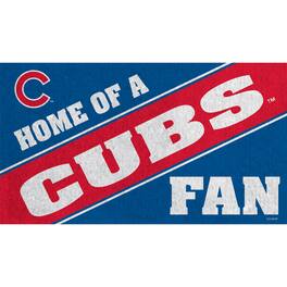 Evergreen Enterprises - Chicago Cubs 18" x 30" Team Turf Mat - Multicolor