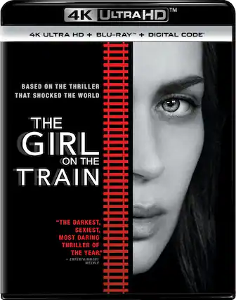 Front. The Girl on the Train - 4K Blu-Ray.